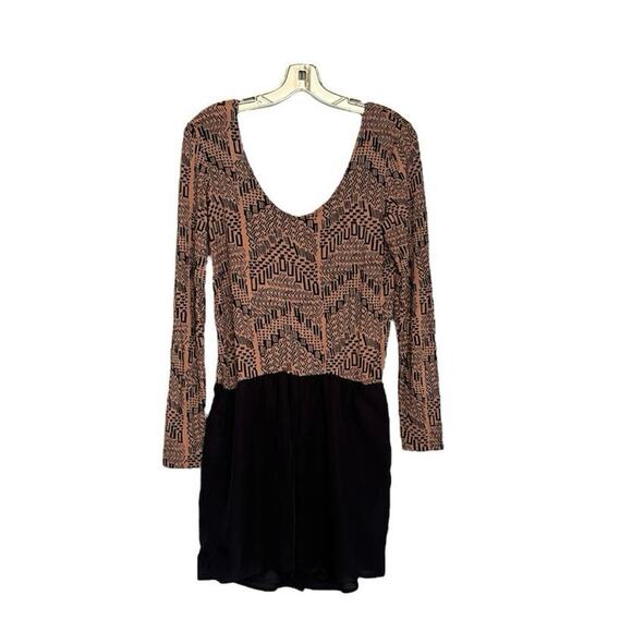 DV Dolce Vita aztec design long sleeve romper - Picture 1 of 6